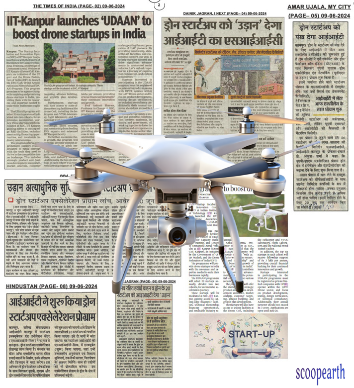 IIT Kanpur Launches UDAAN Programme to Boost Indian Drone Startups