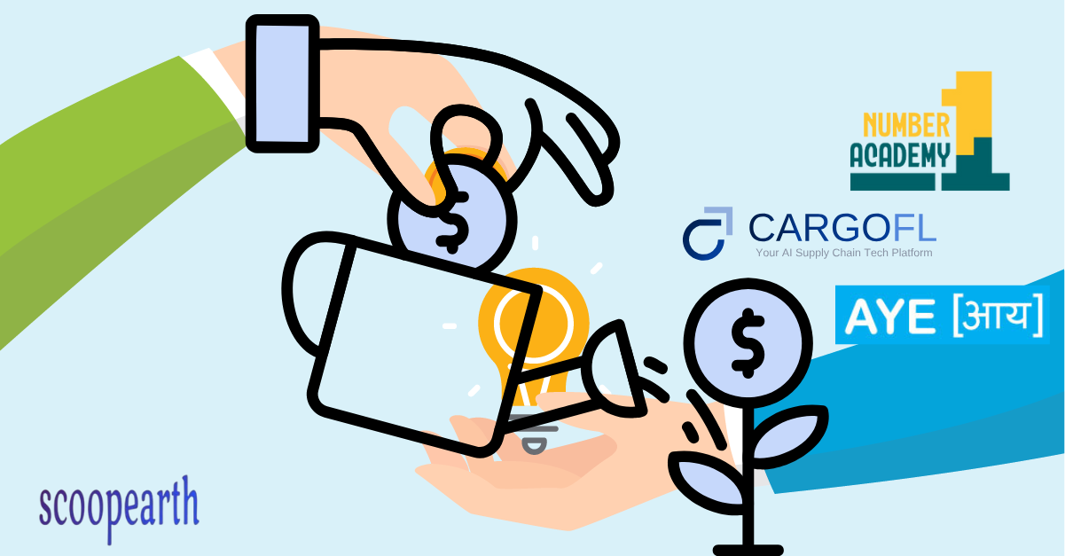 Indian Startups Raise $14M, Led by NumberOne Academy, CargoFL & Aye Finance