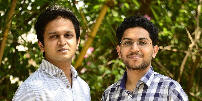 Founders of Locus  - Nishith Rastogi and Geet Garg