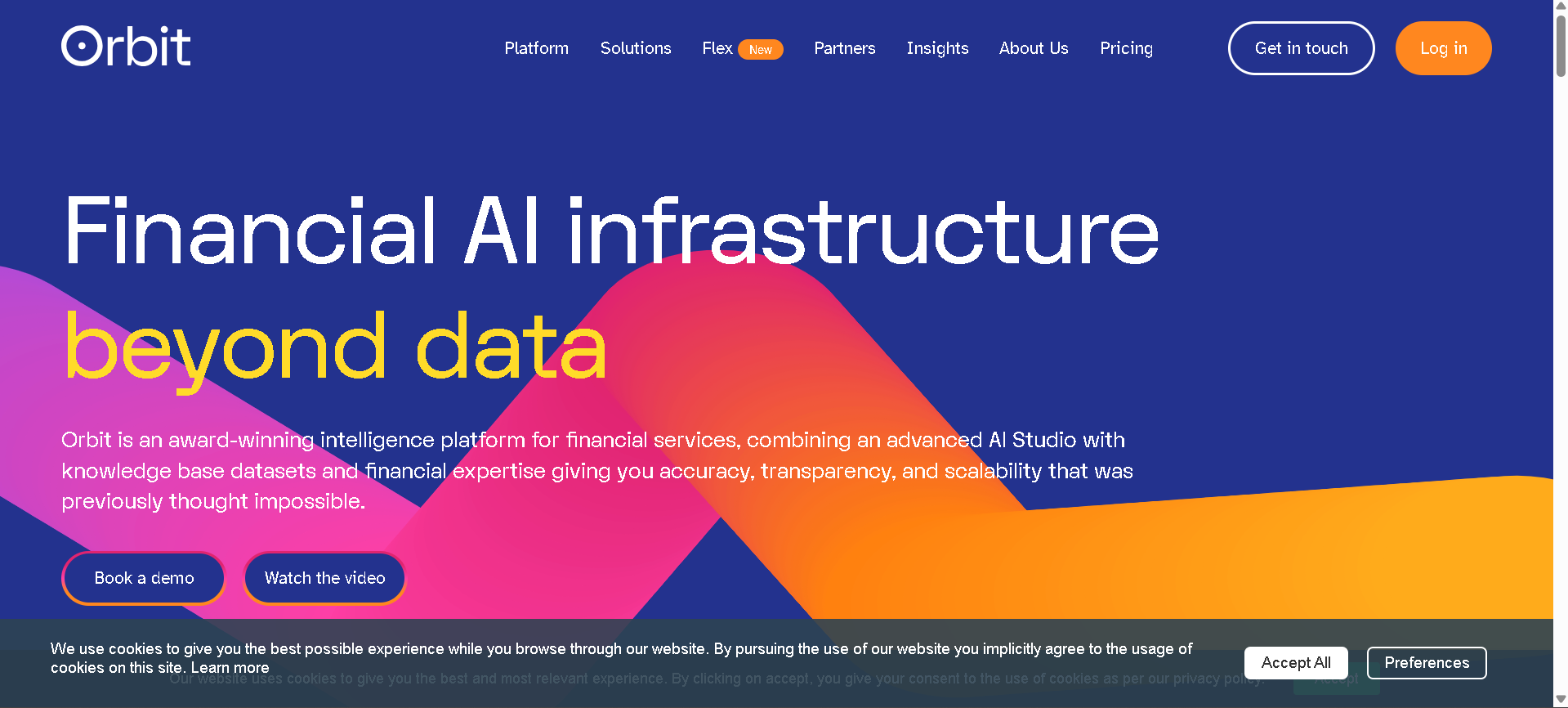 Orbit announced the launch of Orbit Flex to bring hedge fund-grade insights and analytics to everyday investors