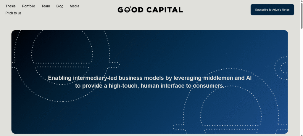 Good Capital $30 Million Fund II