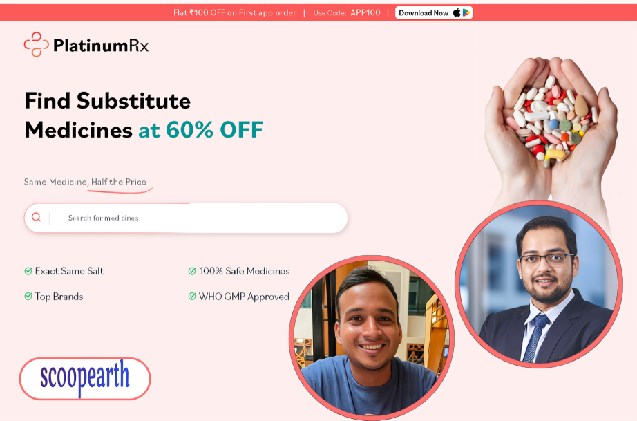 PlatinumRx is making a bold move by offering affordable generic substitutes directly to chronic care patients