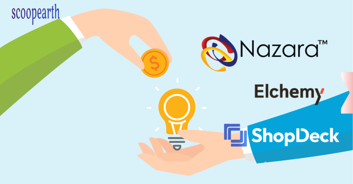 Indian Startups Raise $144.8M Led by ShopDeck, Elchemy, Nazara Tech