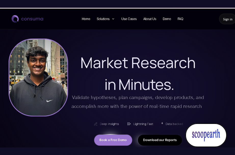 Consuma Raises $1.3 Million