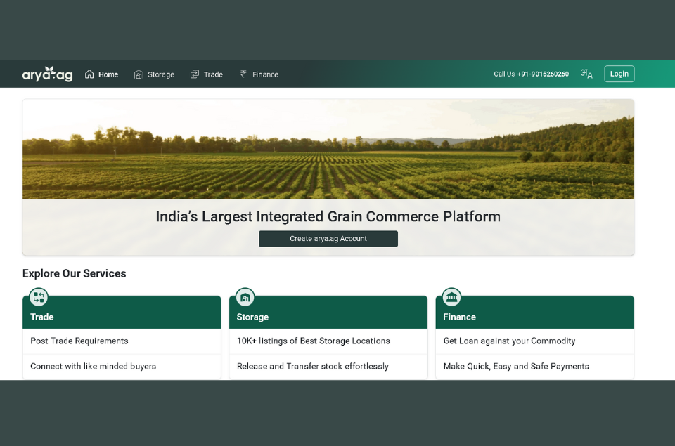 Arya.ag Smart Farm Centres