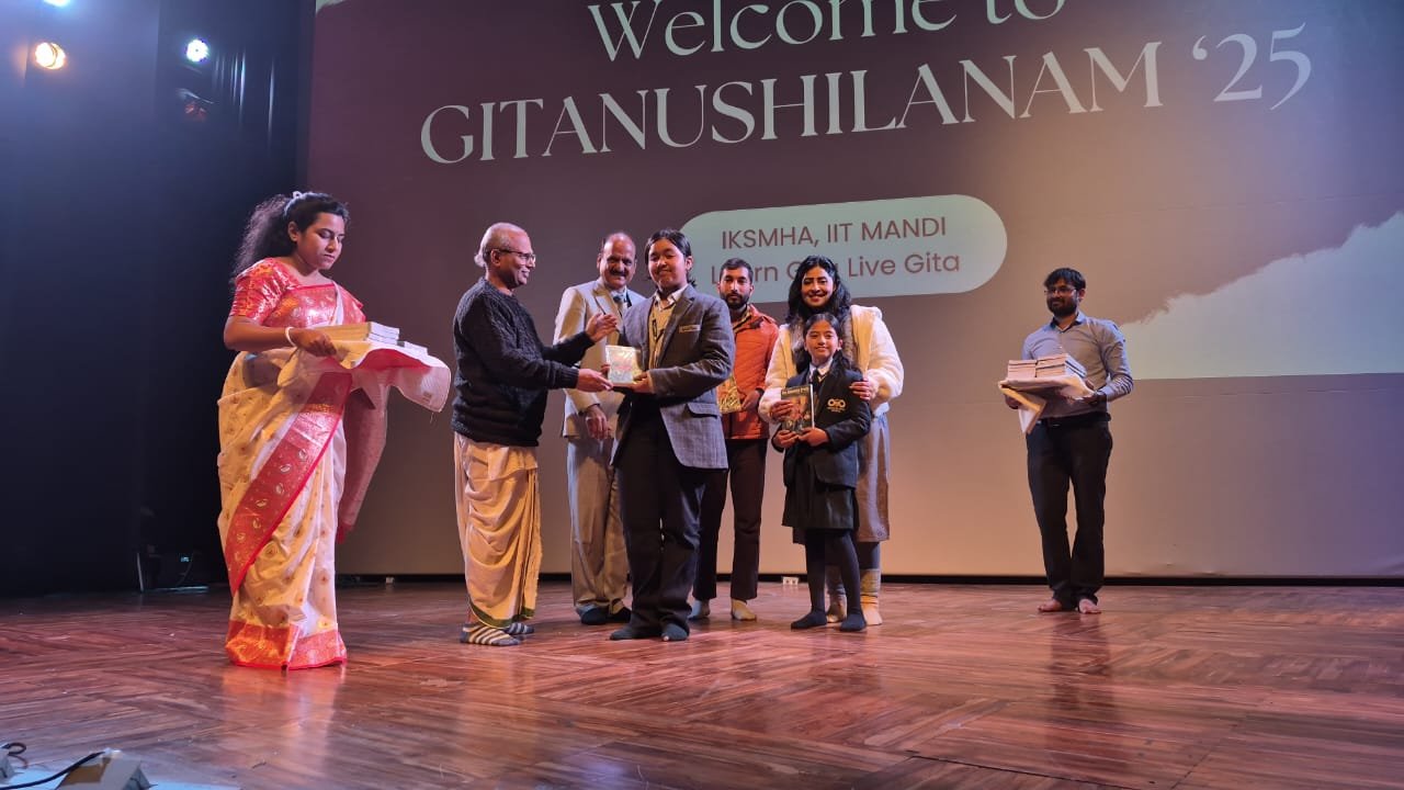 IIT Mandi Celebrates Gita Jayanti To Bridge Education with Spirituality and Culture