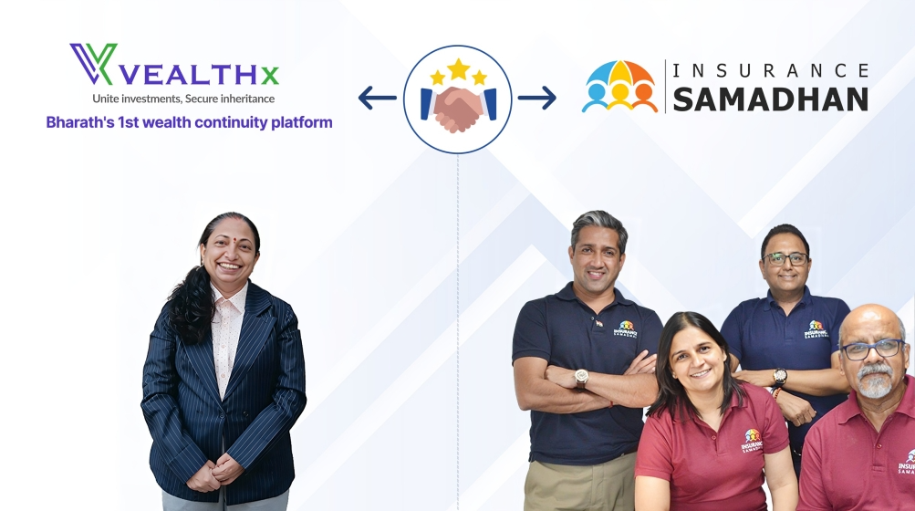 Insurance Samadhan Vealthx Partnership
