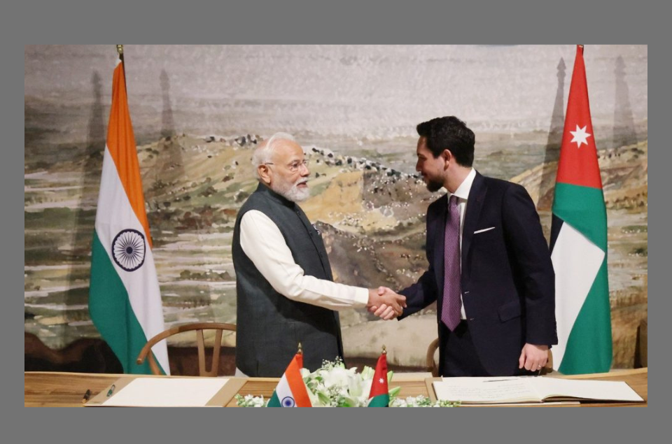 PM Modi Calls for Long-Term India–Jordan Economic Partnership