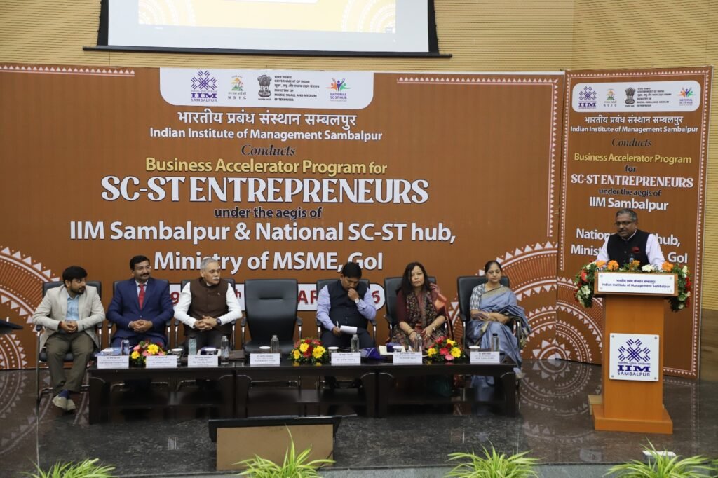 IIM Sambalpur National SC-ST Hub partnership