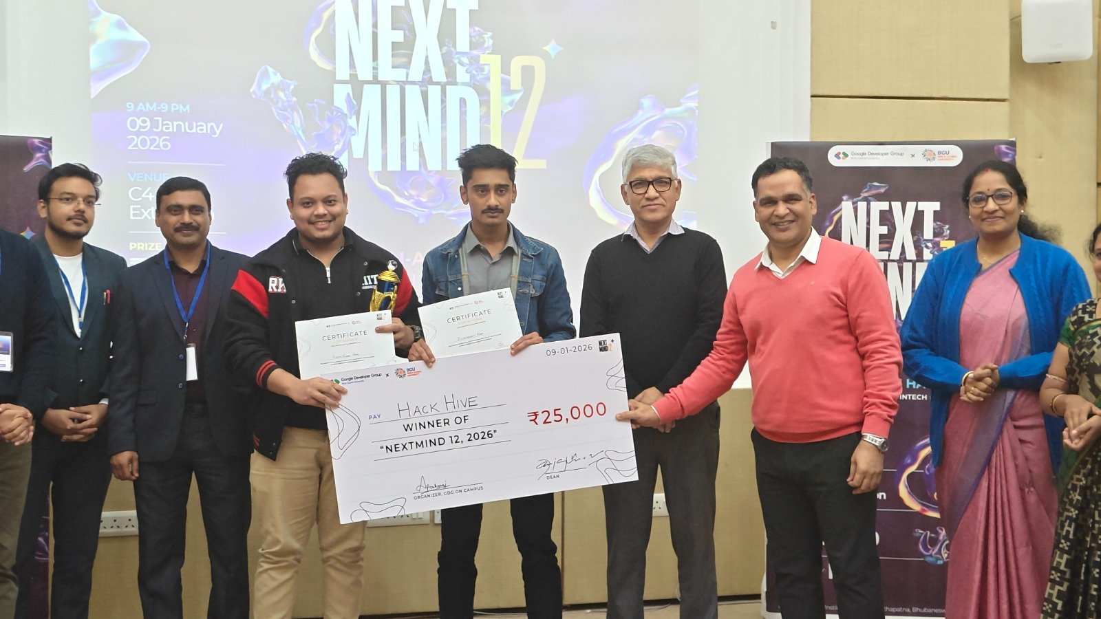 Birla Global University In Association with Google Developer Group Hosts Successful GenAI Hackathon