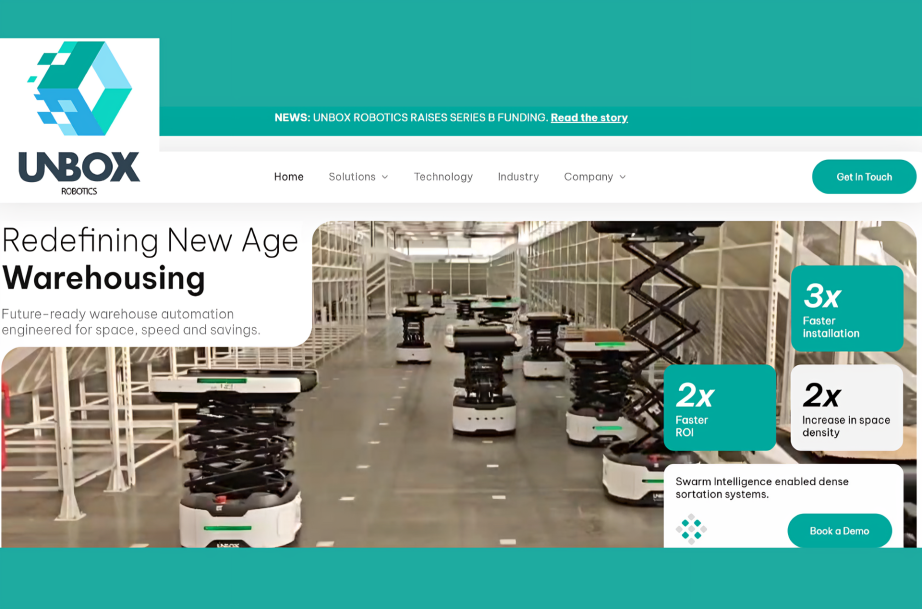 Unbox Robotics raises $28M for intralogistics automation