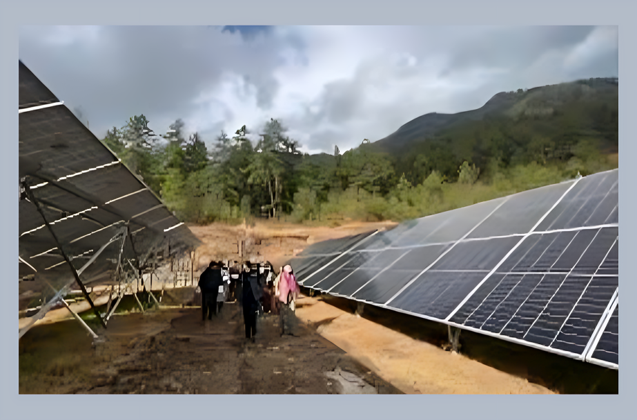 India Power Corporation 70 MW solar plant