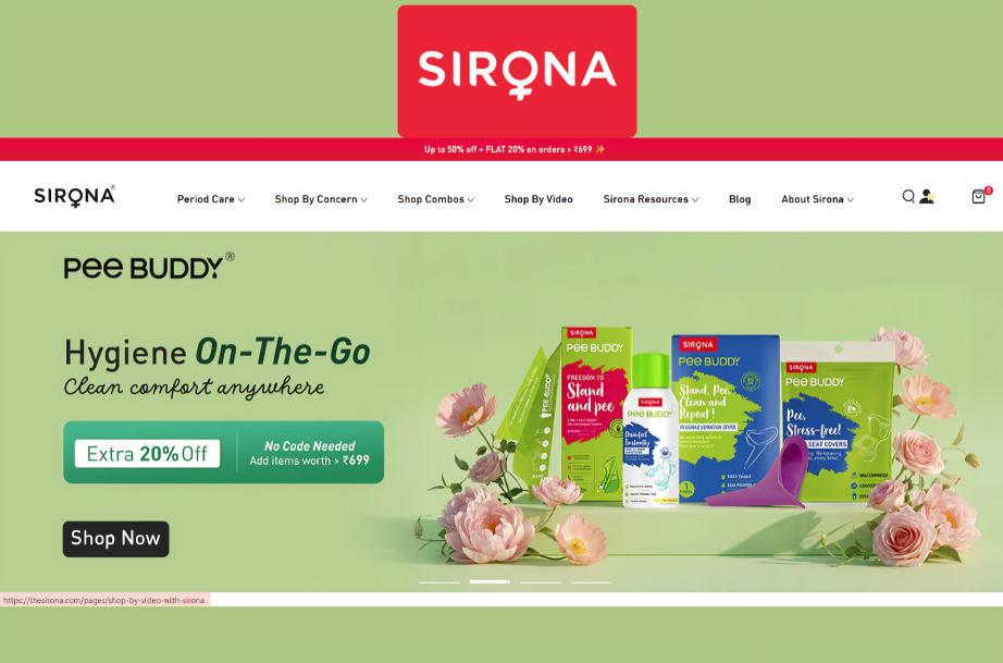 Sirona menopause range launch