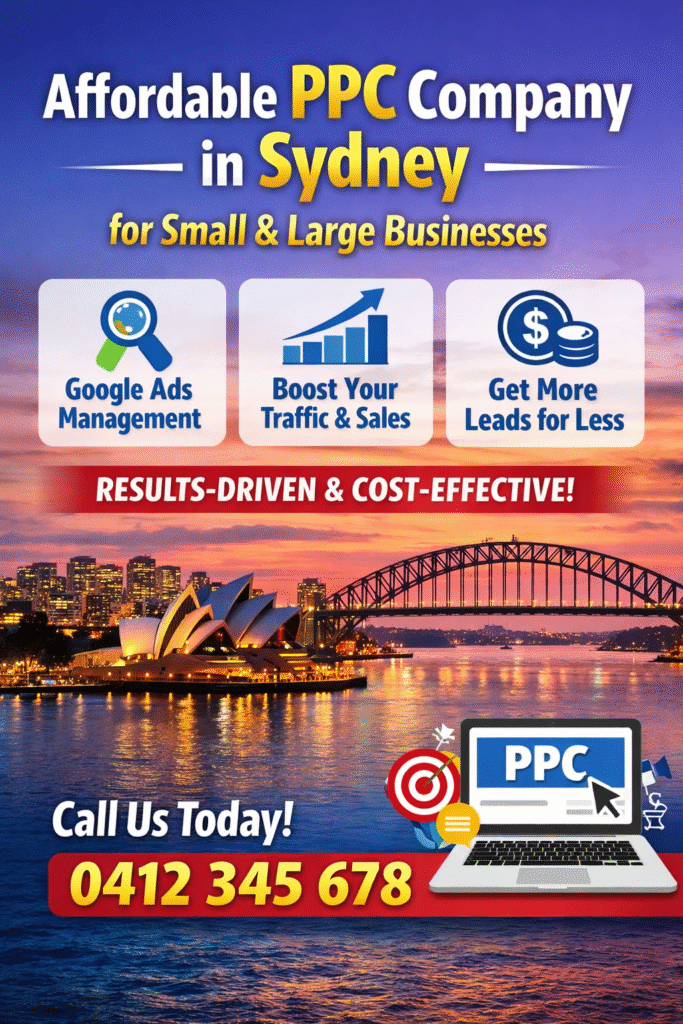 Affordable PPC company Sydney