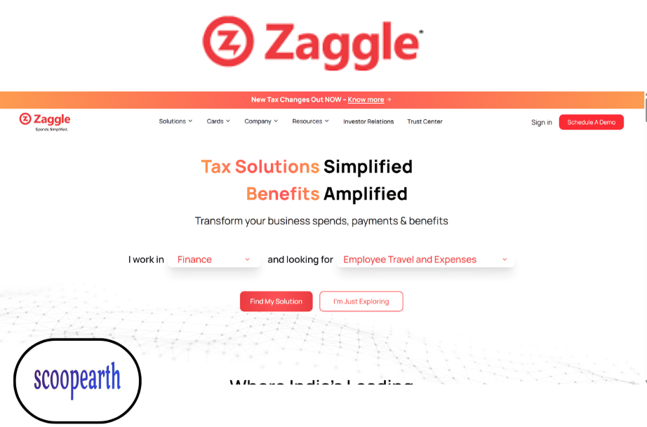 Zaggle Prepaid Ocean Services contract