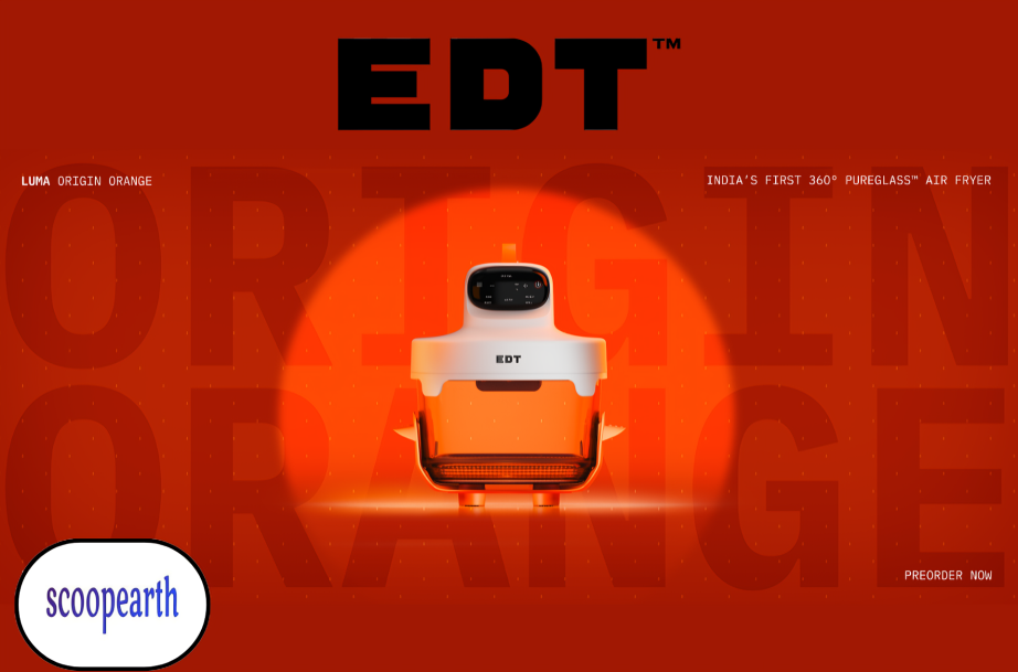 EDT Origin Orange airfryer oven