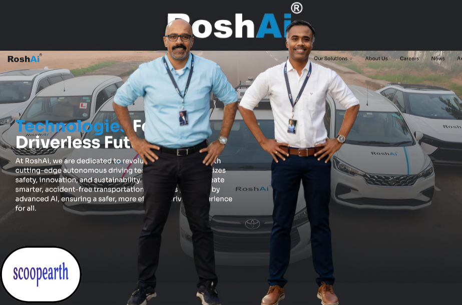 RoshAi port mining autonomy industrial vehicles