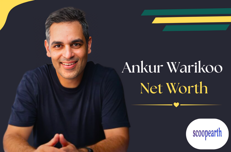 Ankur Warikoo highlighting his net worth, biography, income, bestselling books, entrepreneurial journey, startup investments, and success as an author, educator, and content creator.