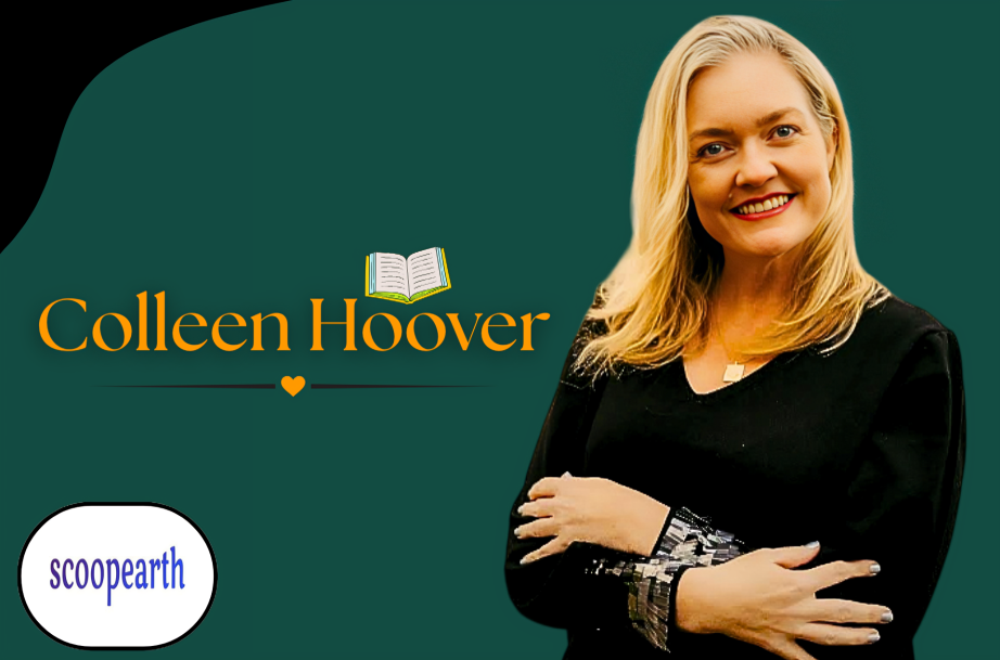 Colleen Hoover portrait for biography, career, net worth, and best-selling books