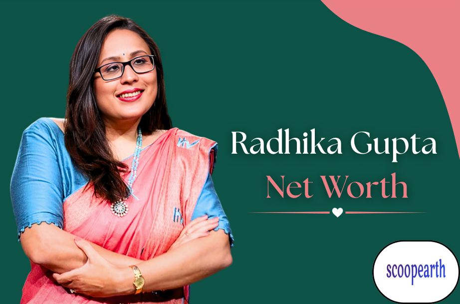 Radhika Gupta, MD & CEO of Edelweiss Mutual Fund, highlighting her net worth, salary, biography, career achievements, leadership journey, and success in India's asset management industry.