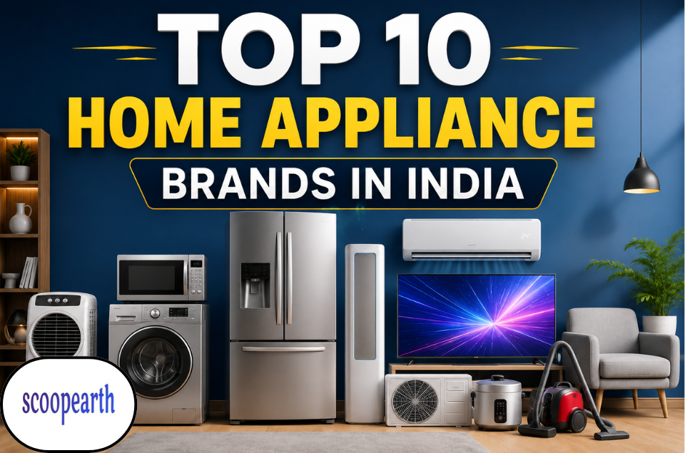 Top 10 home appliance brands in India 2026: Samsung, LG, Whirlpool, and other leading electronics