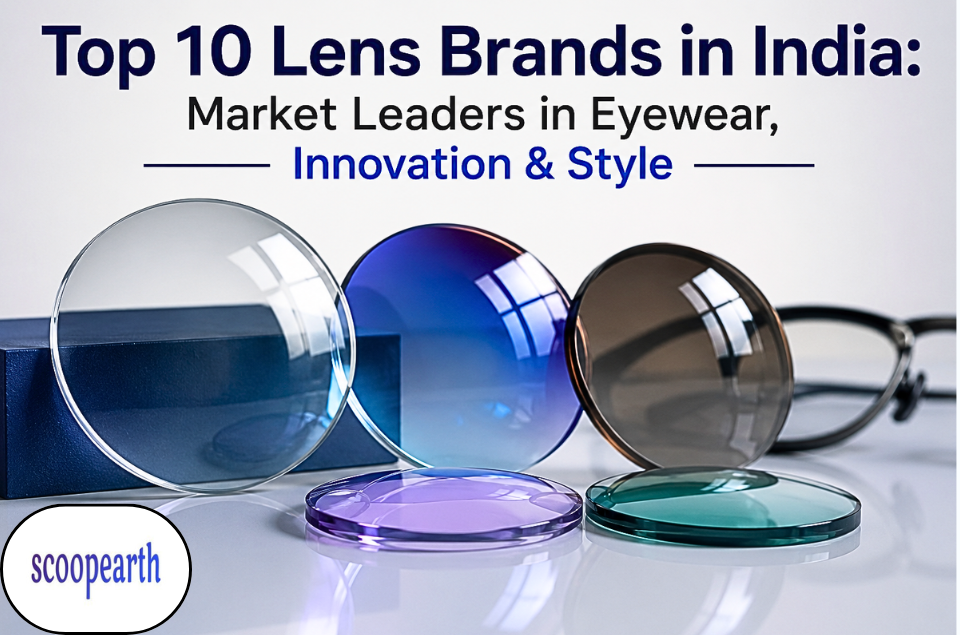 Top 10 lens brands in India featuring leading eyewear and optical companies known for quality and innovation