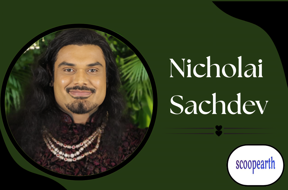 Nicholai Sachdev, Indian entrepreneur and Gallery 7 art gallerist, featured in a biography and career profile