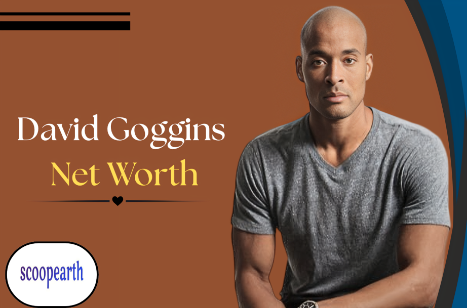 David Goggins, American motivational speaker, author, and endurance athlete, highlighting his net worth, biography, books, career, and success story.