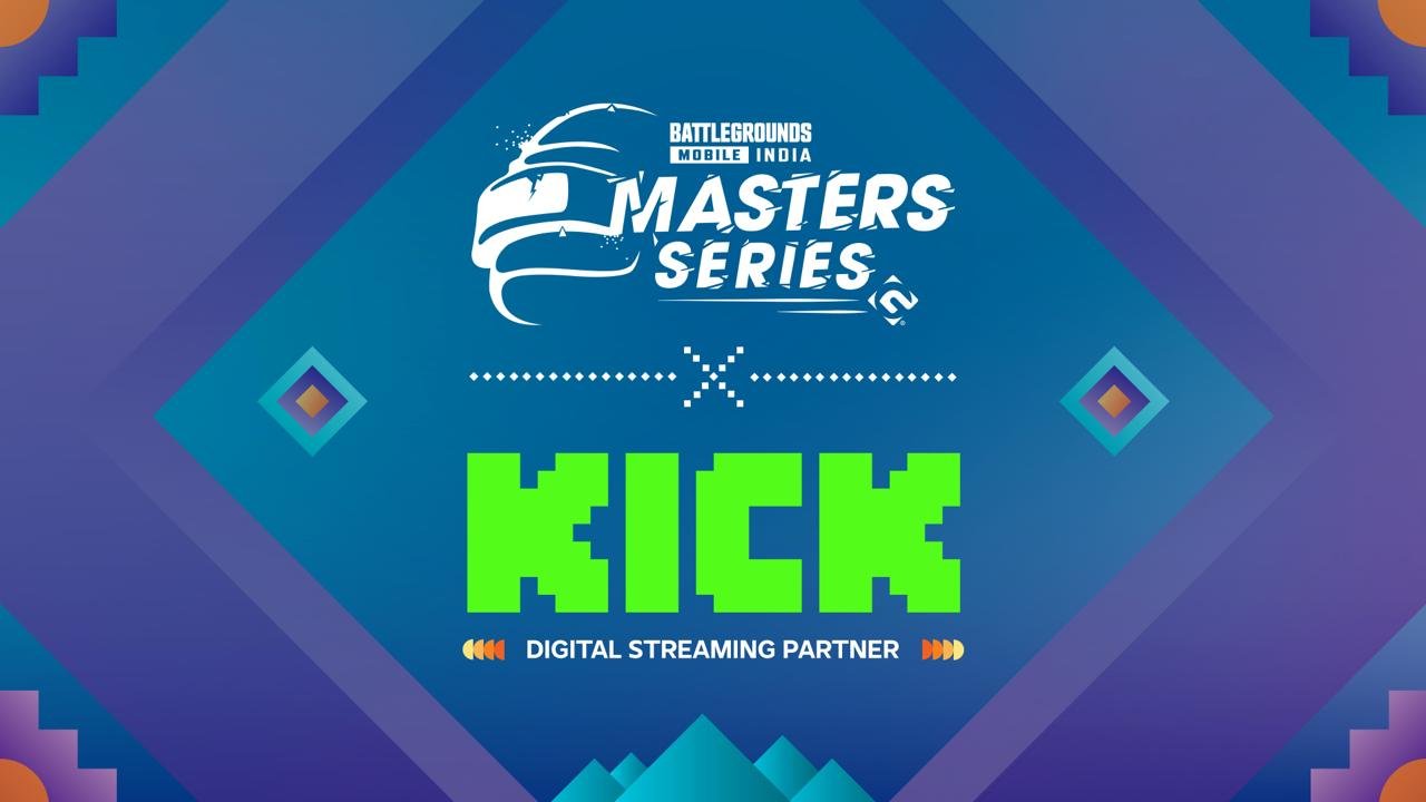 NODWIN Gaming awards KICK exclusive digital streaming rights for BGMI Masters Series Season 5.