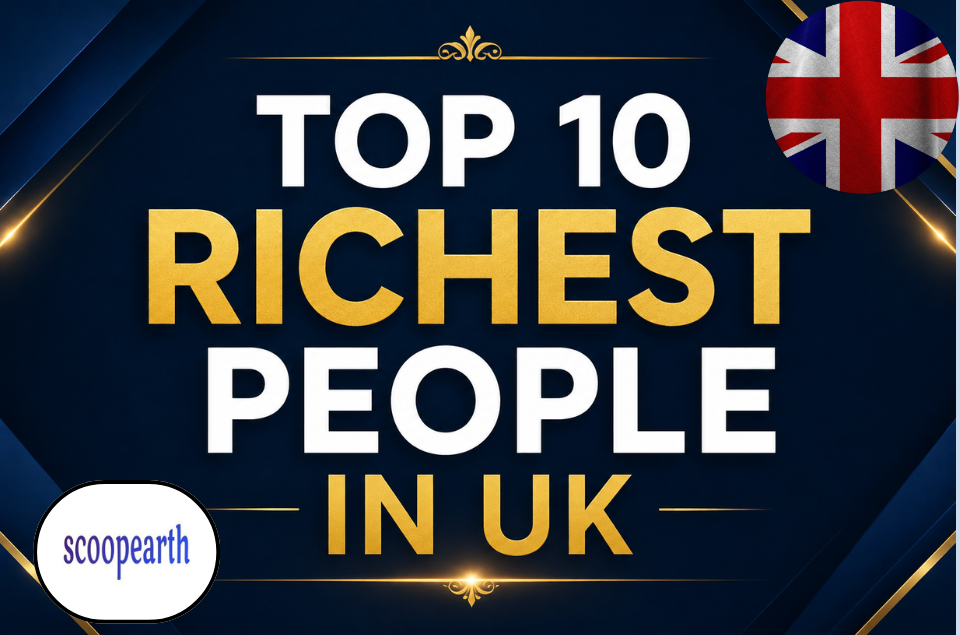 Top 10 richest people in the UK featuring Britain's leading billionaires, business leaders, and entrepreneurs with their estimated net worth in 2026.