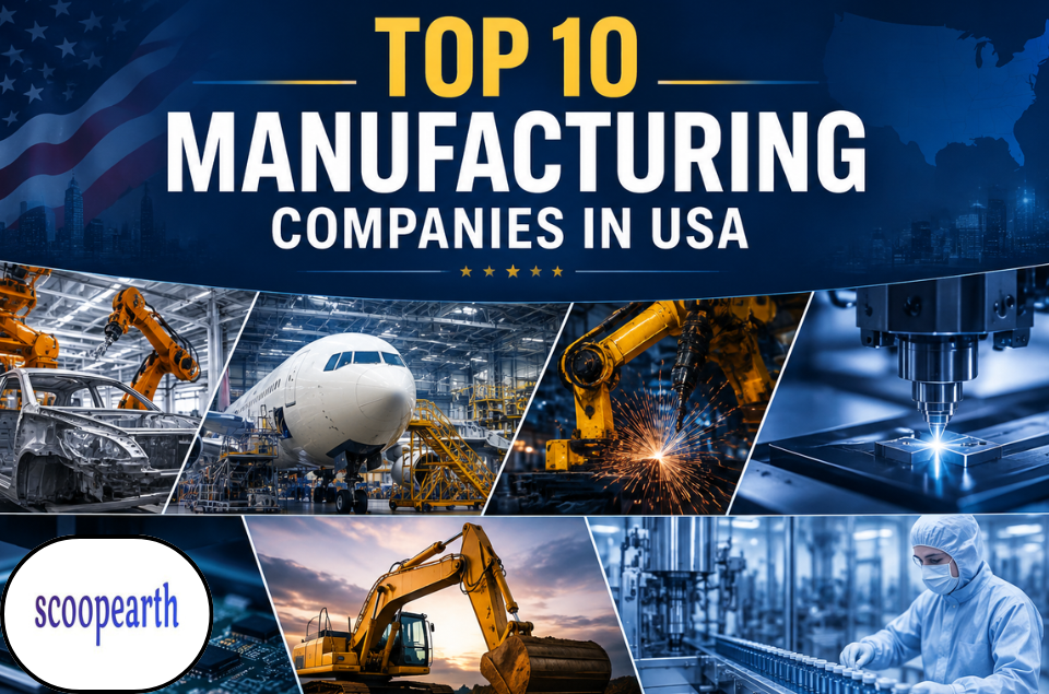 Top 10 manufacturing companies in USA and leading American manufacturers