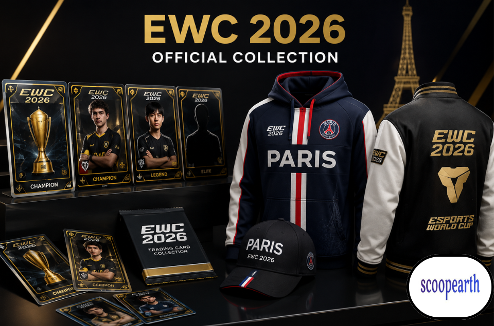 EWC 2026 official Trading Card Collection and Paris Apparel Collection