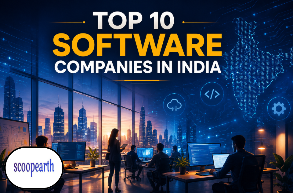 Top 10 software companies in India