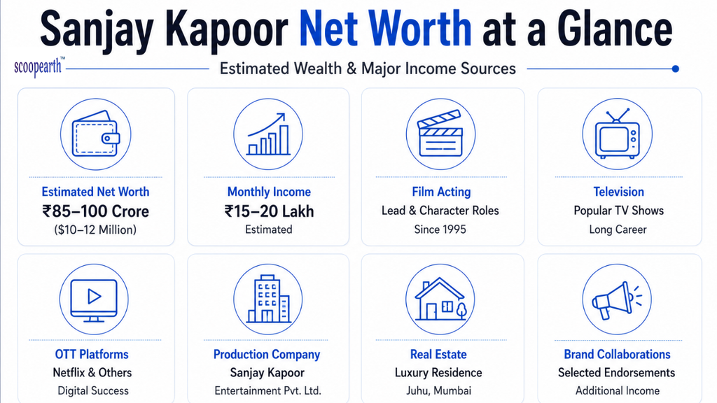 Sanjay Kapoor Net Worth at a Glance