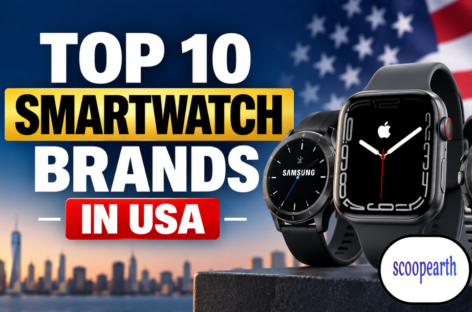 Top 10 smartwatch brands in USA