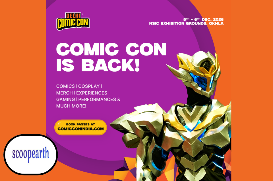 NODWIN Gaming announces Delhi Comic Con 2026 on December 5 and 6