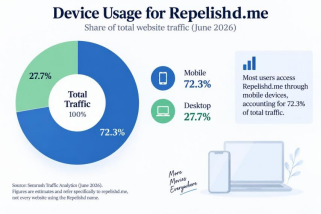 Device Usage for Repelishd.me